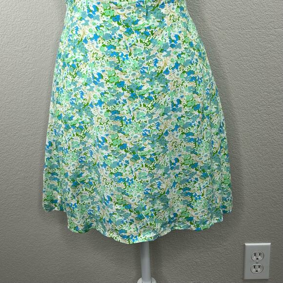 Faithfull the Brand Gaia Sleeveless Mini Dress Varenna Floral Print 4/Medium NWT - Picture 7 of 15